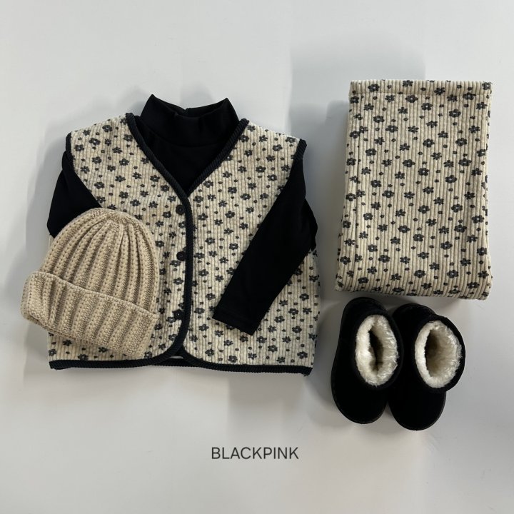 Black Pink - Korean Children Fashion - #fashionkids - Soft Cozy Half Turtleneck Tee - 8