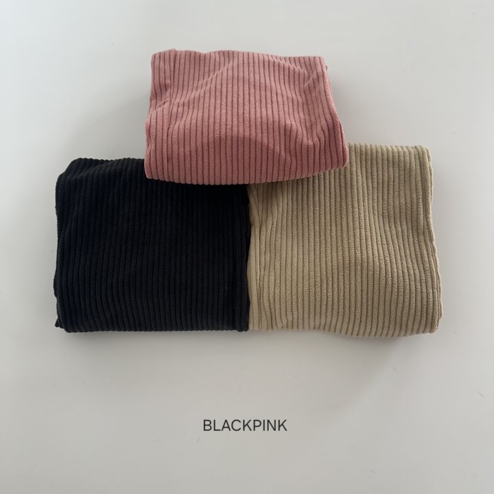Black Pink - Korean Children Fashion - #kidsstore - Mandy Corduroy Pants - 2
