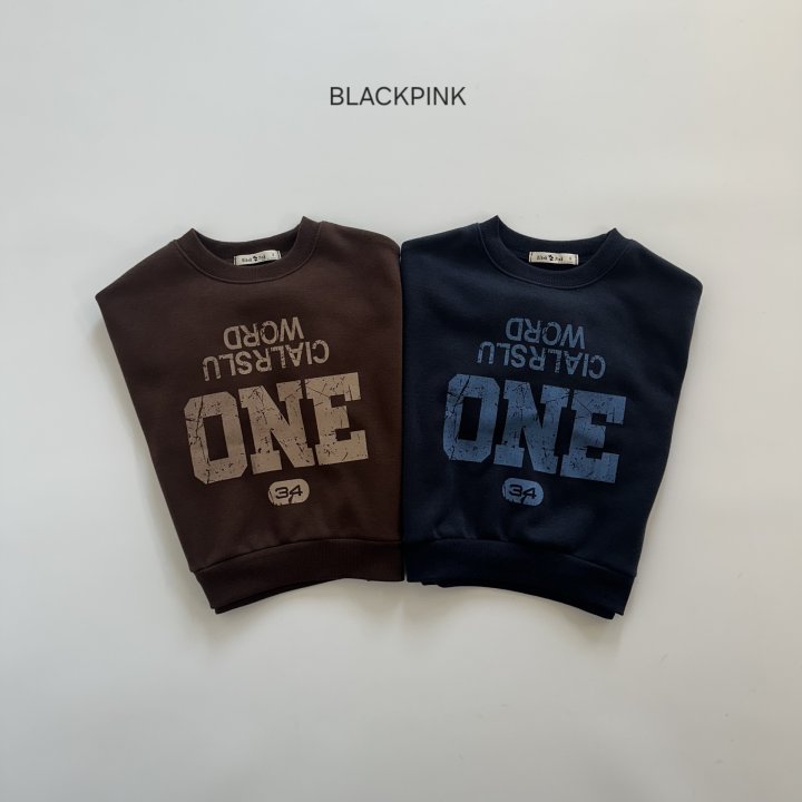 Black Pink - Korean Children Fashion - #kidsstore - ONE Fleece Sweatshirt