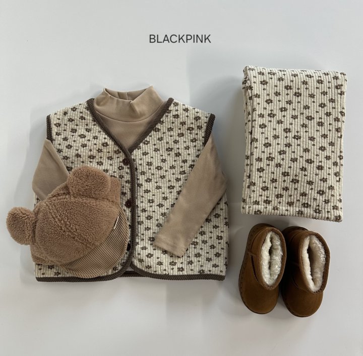 Black Pink - Korean Children Fashion - #kidsstore - Soft Cozy Half Turtleneck Tee - 10