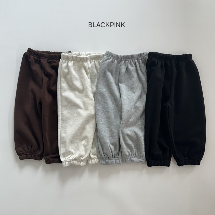 Black Pink - Korean Children Fashion - #kidsshorts - WINTER Fleece Jogger Pants - 4