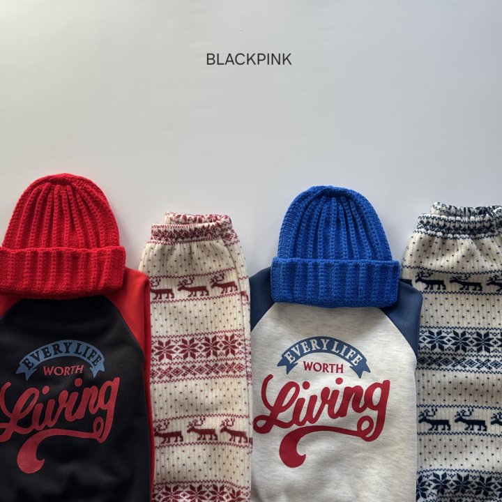 Black Pink - Korean Children Fashion - #kidsstore - Everyday Fleece Sweatshirt - 3