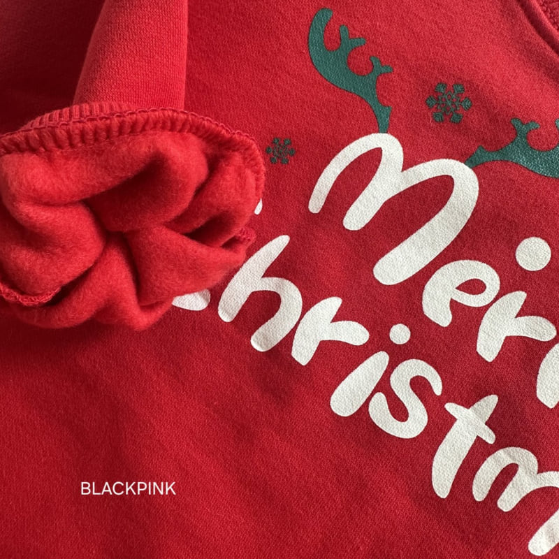 Black Pink - Korean Children Fashion - #kidsstore - Christmas Sweatshirt - 10