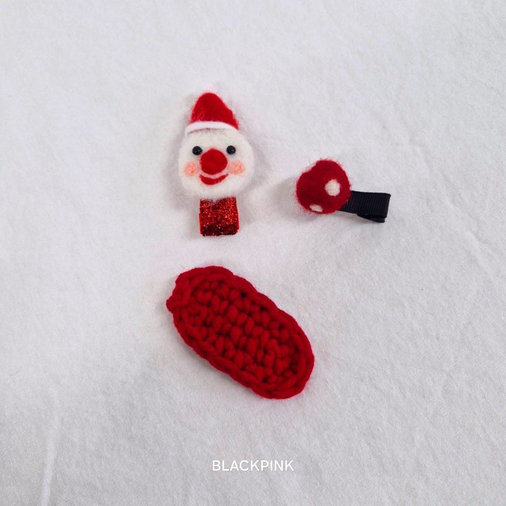 Black Pink - Korean Children Fashion - #kidzfashiontrend - Snowman Tree Set - 12