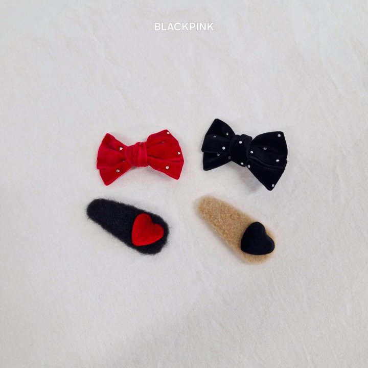 Black Pink - Korean Children Fashion - #kidzfashiontrend - Cubic Velvet Set - 11