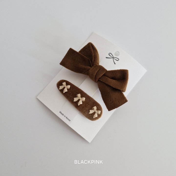 Black Pink - Korean Children Fashion - #kidsstore - Rita Velvet Set (set of 2) - 4