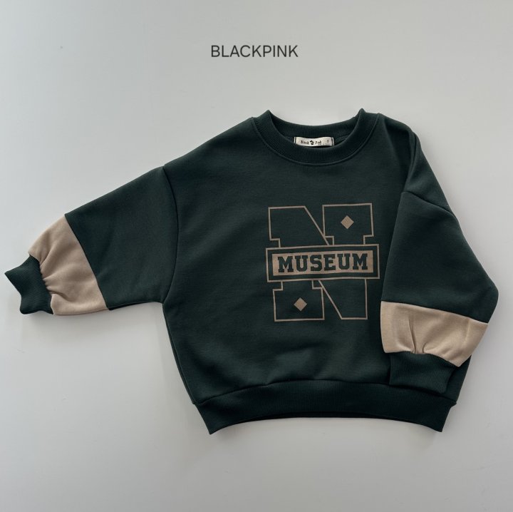 Black Pink - Korean Children Fashion - #littlefashionista - N Color Fleece Sweatshirt - 11