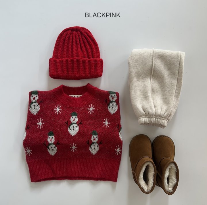 Black Pink - Korean Children Fashion - #littlefashionista - Double Fleece Pintuck Jogger Pants - 7