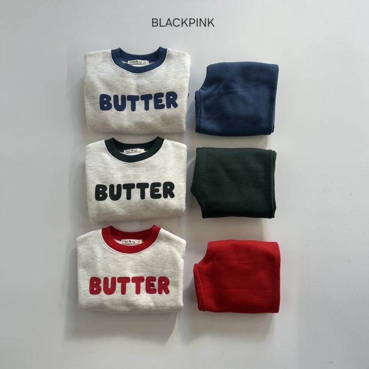 Black Pink - Korean Children Fashion - #littlefashionista - BUTTER Fleece Set-up - 2