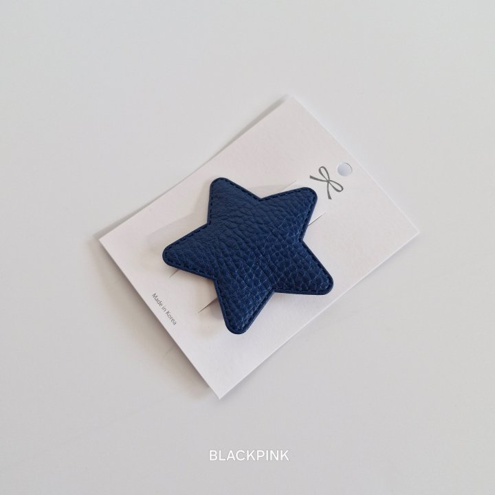 Black Pink - Korean Children Fashion - #magicofchildhood - Glossy Star Snap Pin - 5