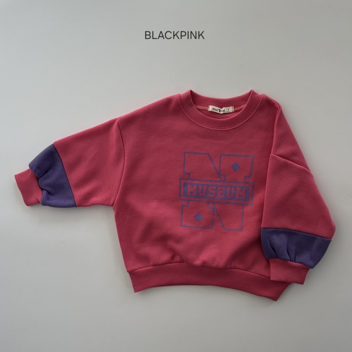 Black Pink - Korean Children Fashion - #magicofchildhood - N Color Fleece Sweatshirt - 12