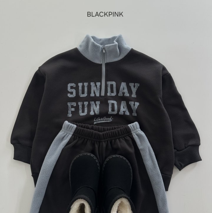 Black Pink - Korean Children Fashion - #magicofchildhood - Sunday Cozy Set-up - 9