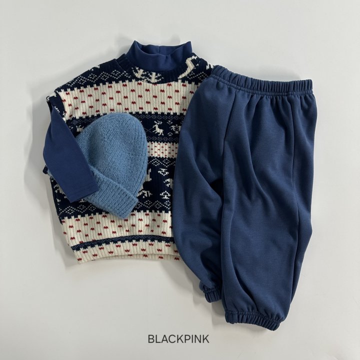 Black Pink - Korean Children Fashion - #magicofchildhood - WINTER Fleece Jogger Pants - 8