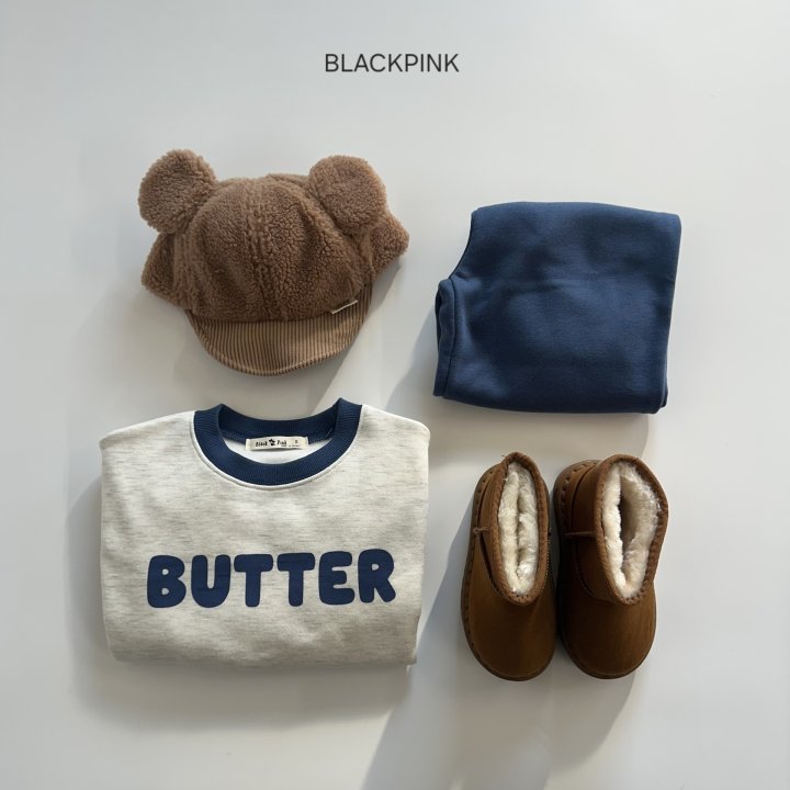 Black Pink - Korean Children Fashion - #magicofchildhood - BUTTER Fleece Set-up - 4