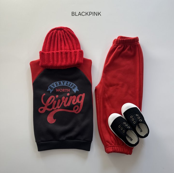 Black Pink - Korean Children Fashion - #minifashionista - Everyday Fleece Sweatshirt - 8