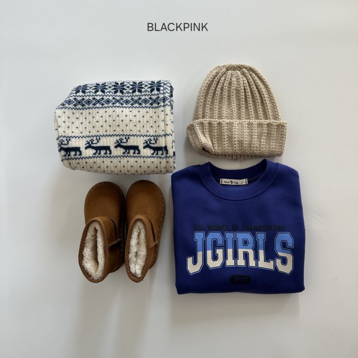 Black Pink - Korean Children Fashion - #minifashionista - Thick Nordic Jogger Pants - 7