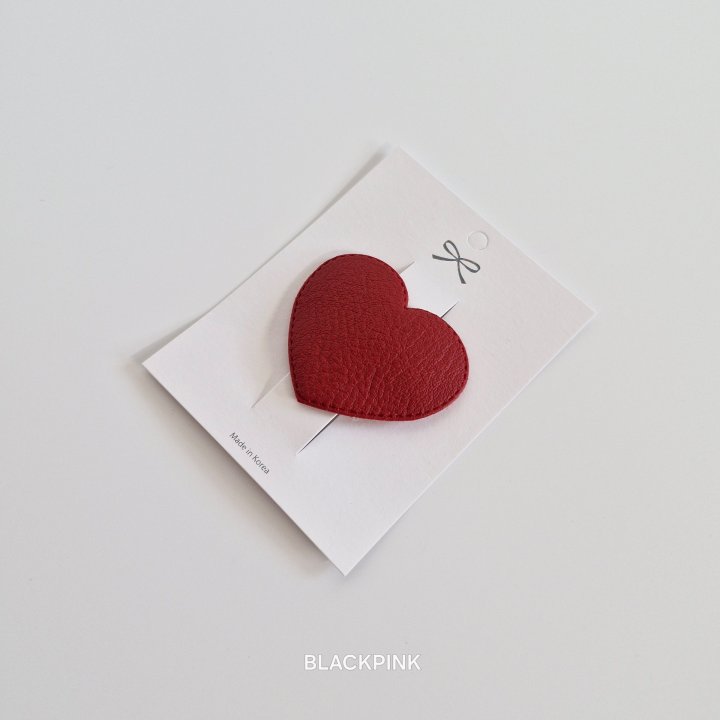 Black Pink - Korean Children Fashion - #prettylittlegirls - Glossy Heart Snap Pin - 6