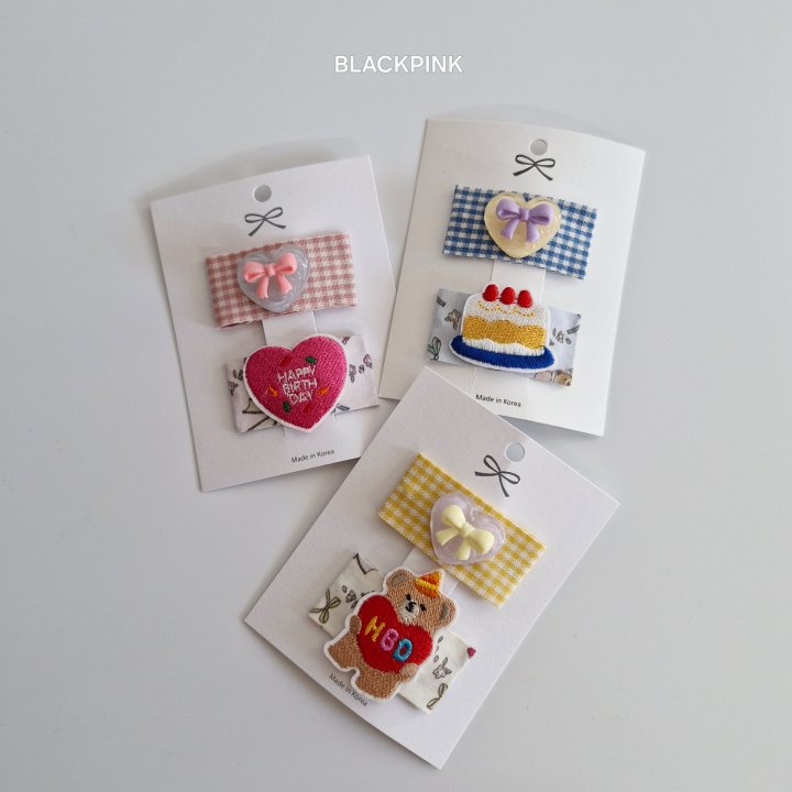Black Pink - Korean Children Fashion - #prettylittlegirls - Happy Birthday Set - 2