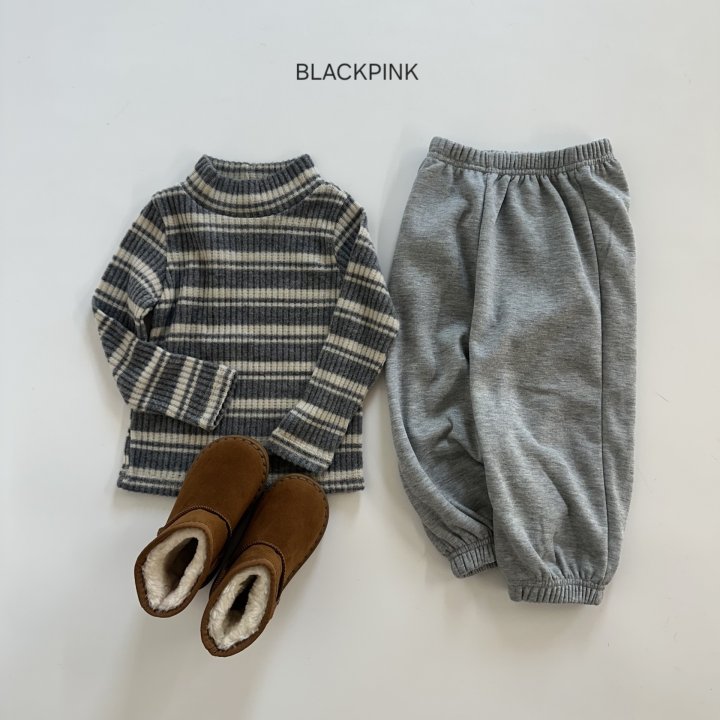 Black Pink - Korean Children Fashion - #prettylittlegirls - WINTER Fleece Jogger Pants - 10