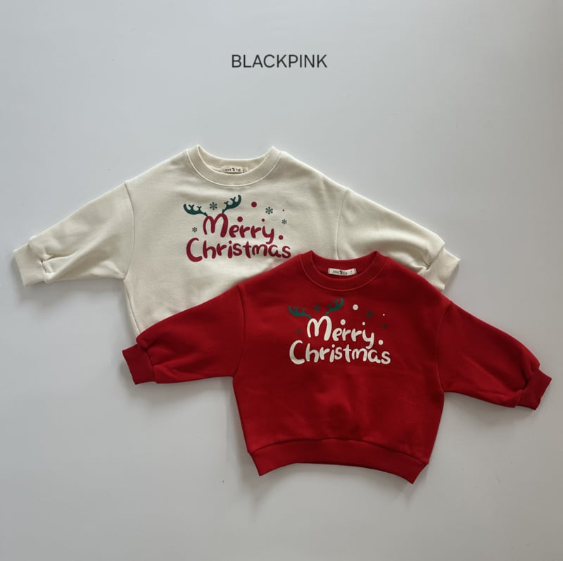 Black Pink - Korean Children Fashion - #prettylittlegirls - Christmas Sweatshirt - 2