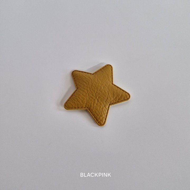 Black Pink - Korean Children Fashion - #stylishchildhood - Glossy Star Snap Pin - 10
