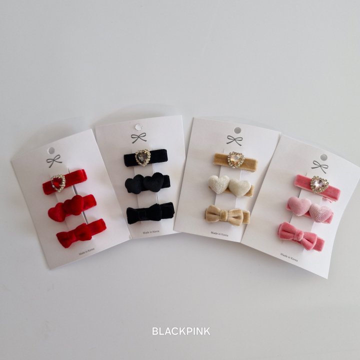 Black Pink - Korean Children Fashion - #todddlerfashion - Alice Set (set of 3)