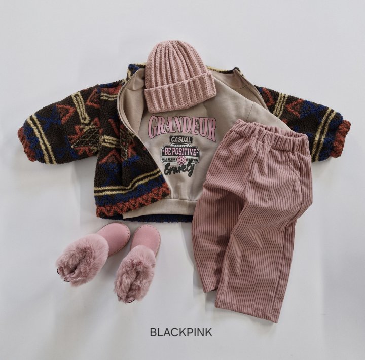 Black Pink - Korean Children Fashion - #toddlerclothing - Mandy Corduroy Pants - 10