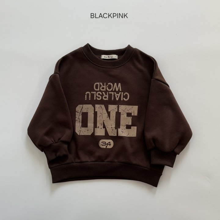 Black Pink - Korean Children Fashion - #toddlerclothing - ONE Fleece Sweatshirt - 9