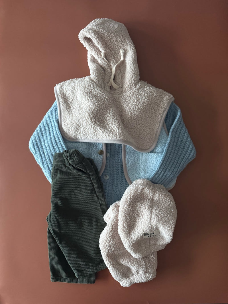 Bon Bon Butik - Korean Children Fashion - #fashionkids - Warm Hooded Cape - 5