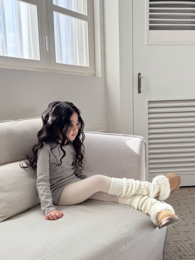 Bon Bon Butik - Korean Children Fashion - #kidzfashiontrend - Warmer Leggings - 3