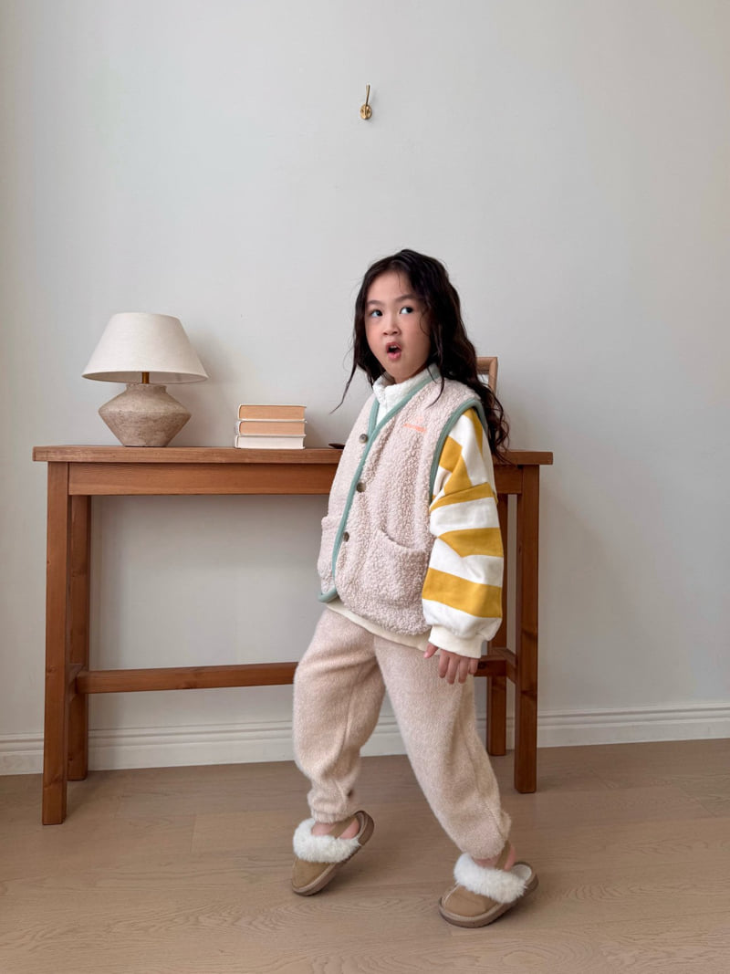 Bon Bon Butik - Korean Children Fashion - #kidzfashiontrend - Honeycomb Jogger Pants - 9