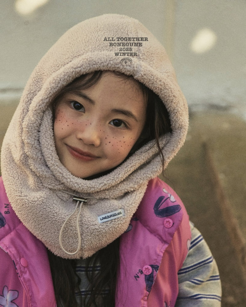 Boneoune - Korean Children Fashion - #Kfashion4kids - Hood Warmer - 7