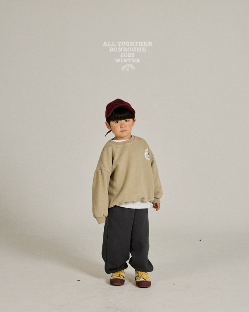 Boneoune - Korean Children Fashion - #Kfashion4kids - Select Pig Jogger Pants - 6