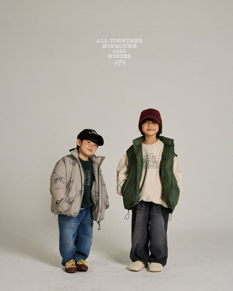 Boneoune - Korean Children Fashion - #Kfashion4kids - Mono Tiger Duck Down Jacket (Junior) - 12
