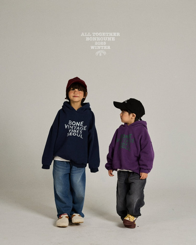 Boneoune - Korean Children Fashion - #Kfashion4kids - Vibe Seoul Hoodie - 3