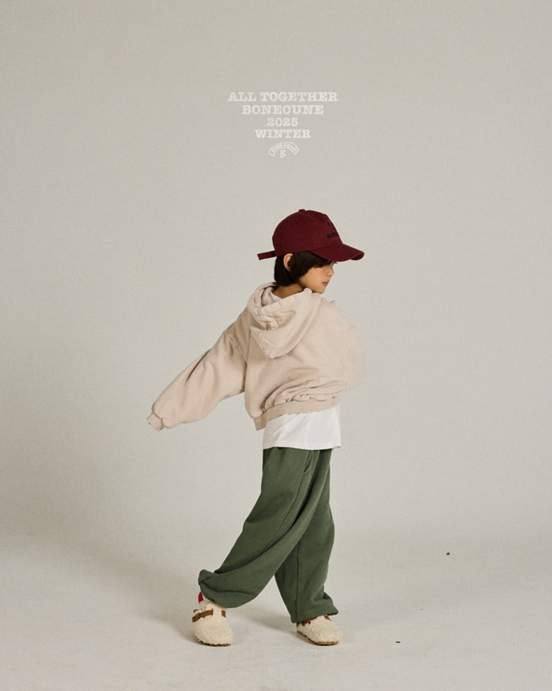 Boneoune - Korean Children Fashion - #childofig - Select Pig Jogger Pants - 11