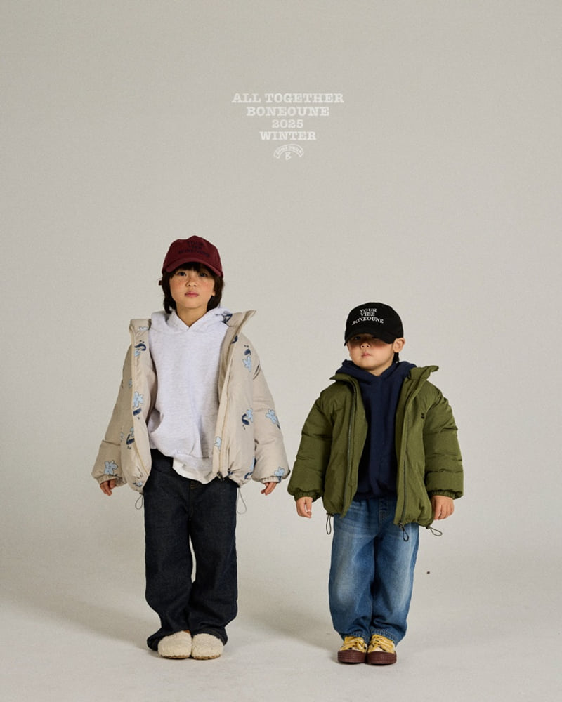 Boneoune - Korean Children Fashion - #childofig - Bowl Hoodie - 12
