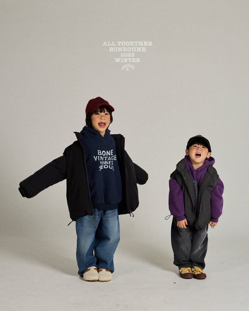 Boneoune - Korean Children Fashion - #childofig - Vibe Seoul Hoodie - 11