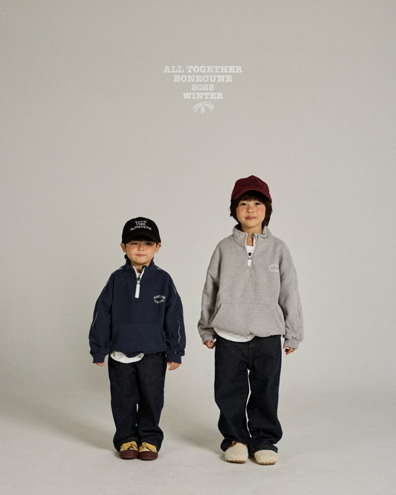 Boneoune - Korean Children Fashion - #childofig - Real Denim Pants - 8