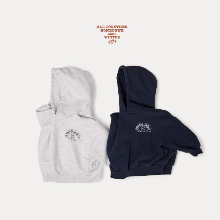 Boneoune - Korean Children Fashion - #childrensboutique - Winter Brushed Hoodie