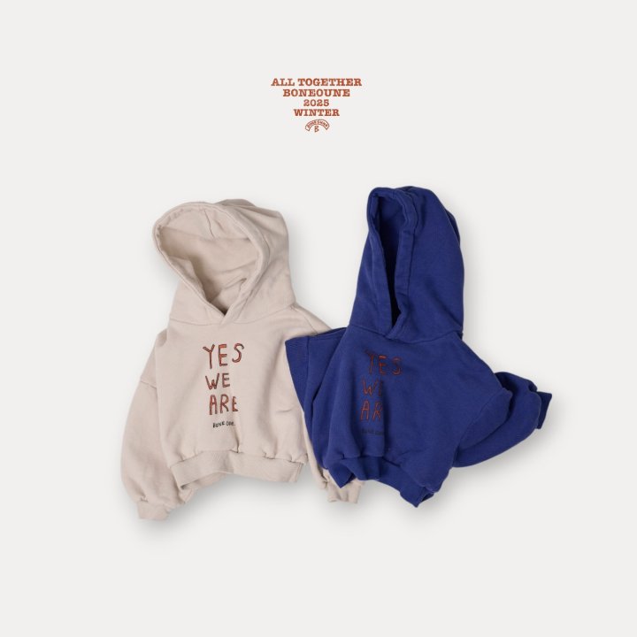 Boneoune - Korean Children Fashion - #childrensboutique - Yes Crop Hoodie - 2
