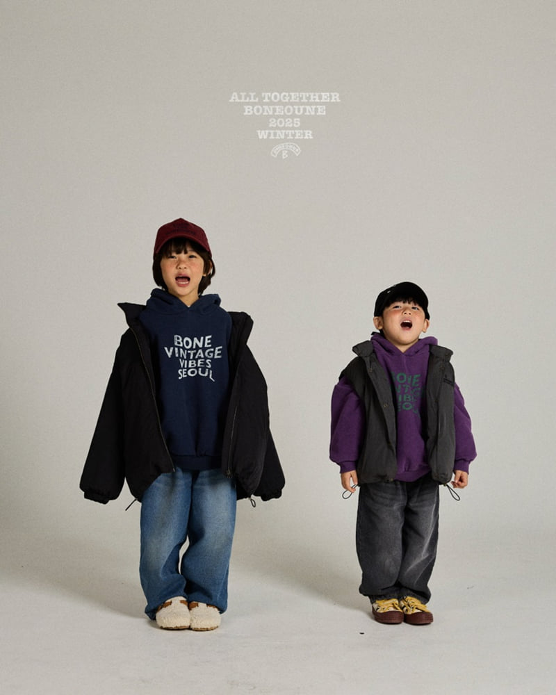 Boneoune - Korean Children Fashion - #childrensboutique - Vibe Seoul Hoodie - 12