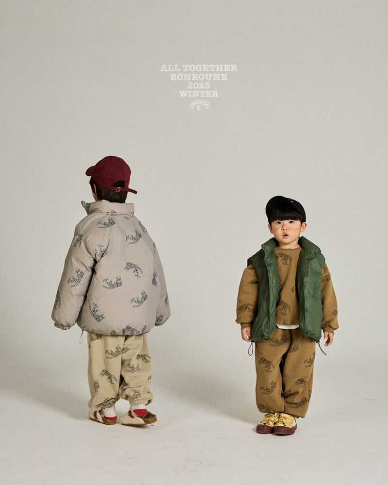Boneoune - Korean Children Fashion - #designkidswear - Mono Tiger Duck Down Jacket (Junior) - 6