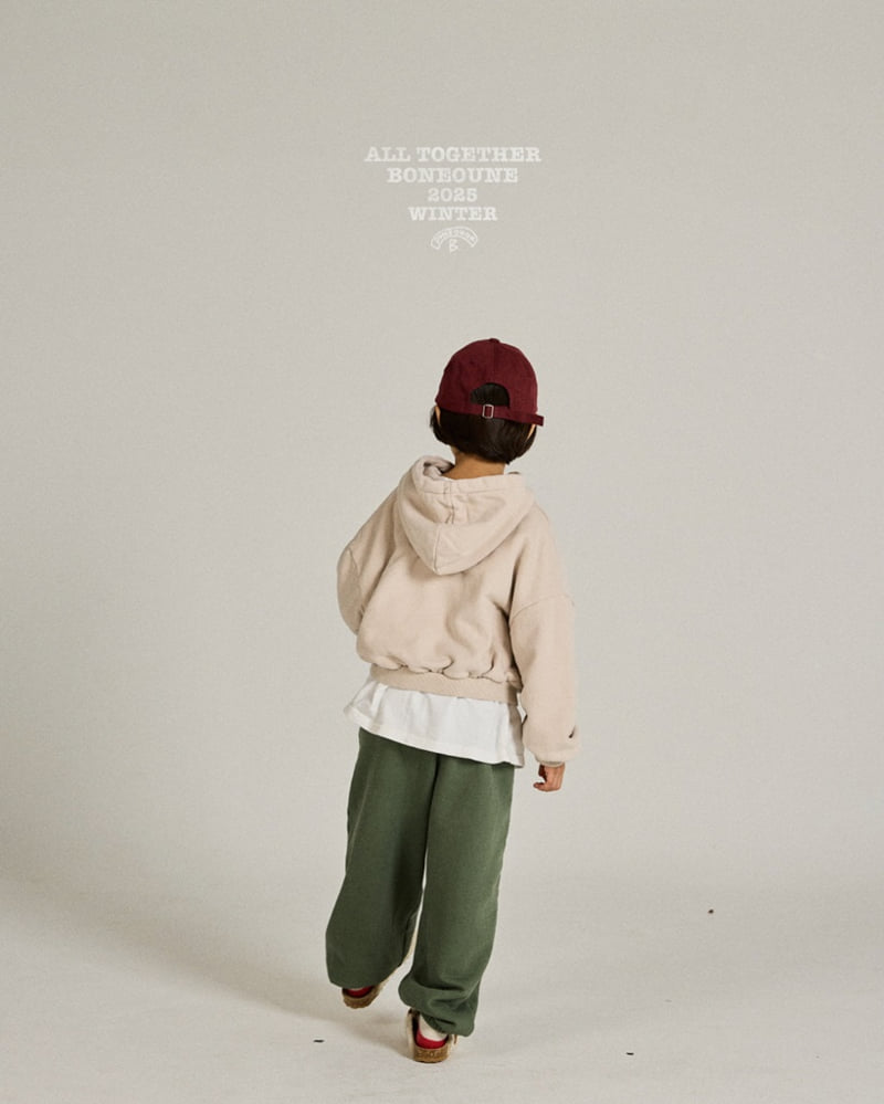 Boneoune - Korean Children Fashion - #designkidswear - Yes Crop Hoodie - 3