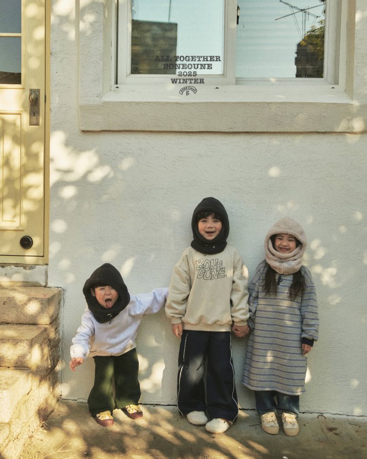 Boneoune - Korean Children Fashion - #designkidswear - Hoho Stripe One-piece - 4