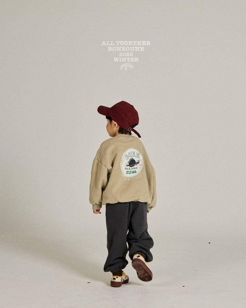 Boneoune - Korean Children Fashion - #fashionkids - Select Pig Jogger Pants - 2