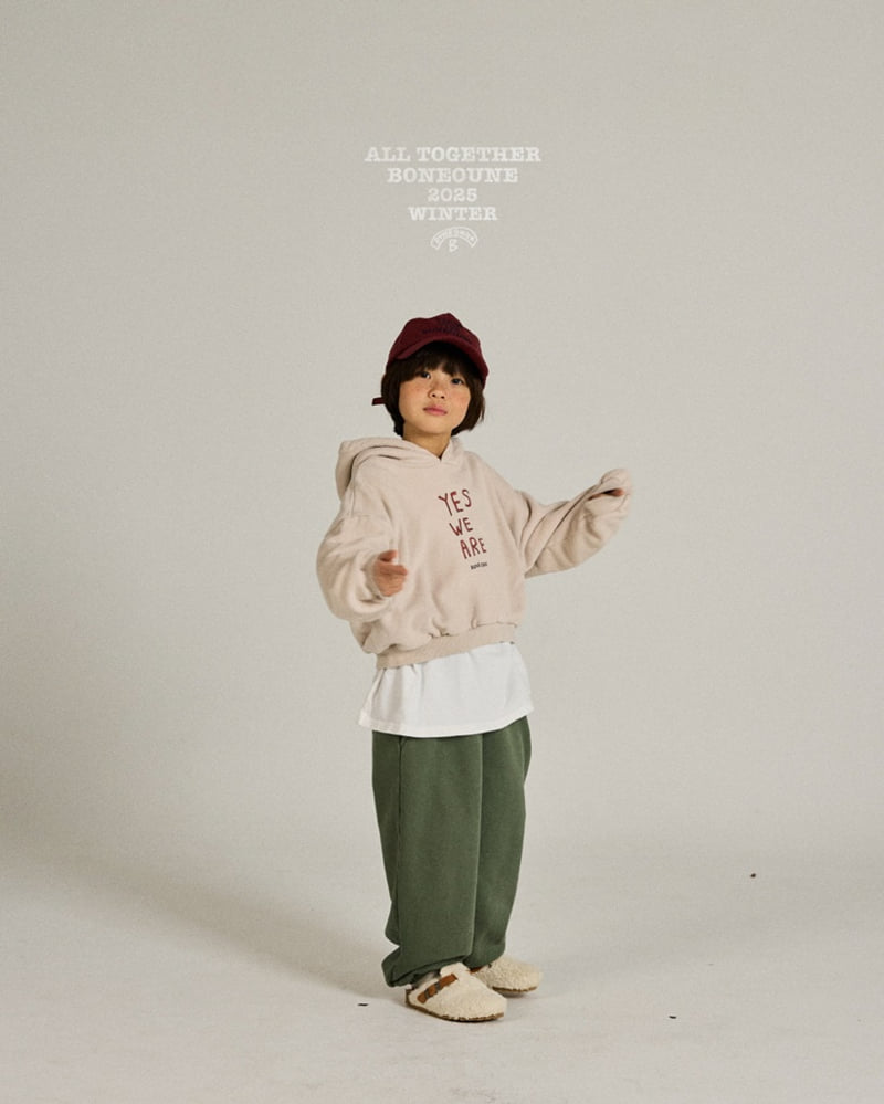 Boneoune - Korean Children Fashion - #fashionkids - Yes Crop Hoodie - 5