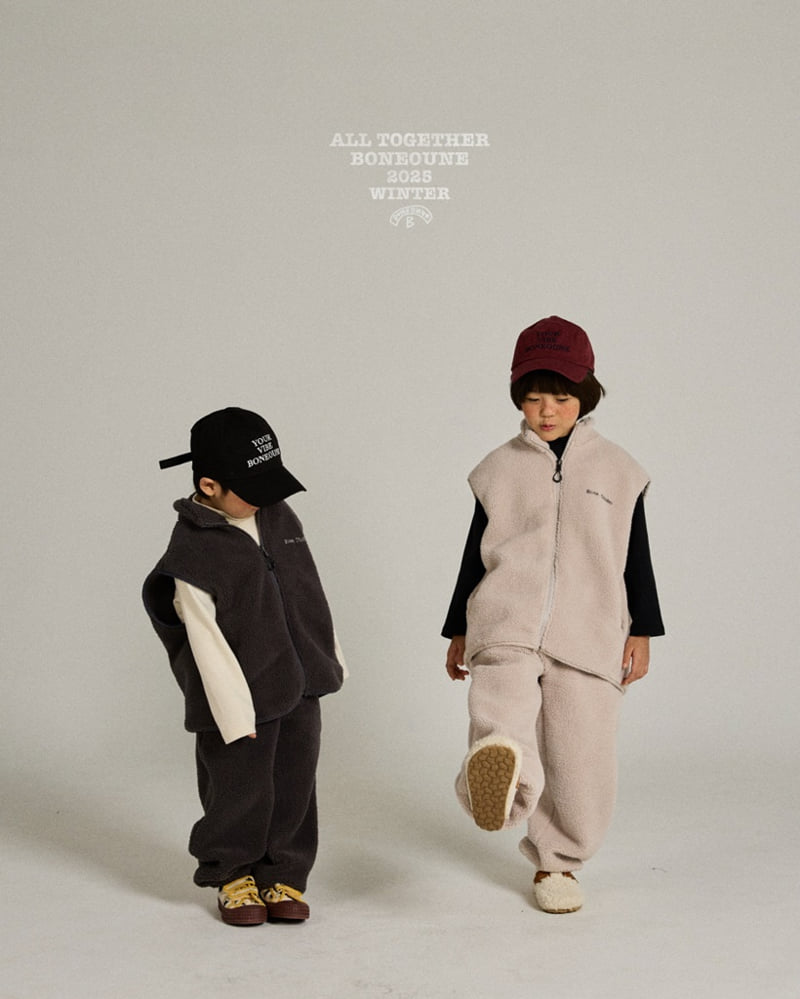 Boneoune - Korean Children Fashion - #kidsshorts - Dream Fleece Vest - 6