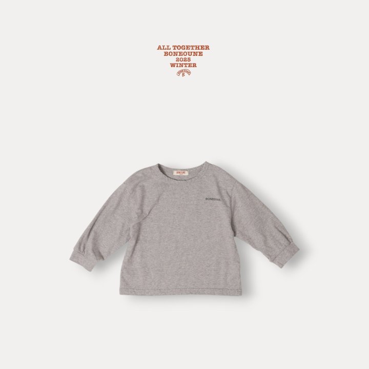 Boneoune - Korean Children Fashion - #kidsshorts - Bone Peach Tee - 2
