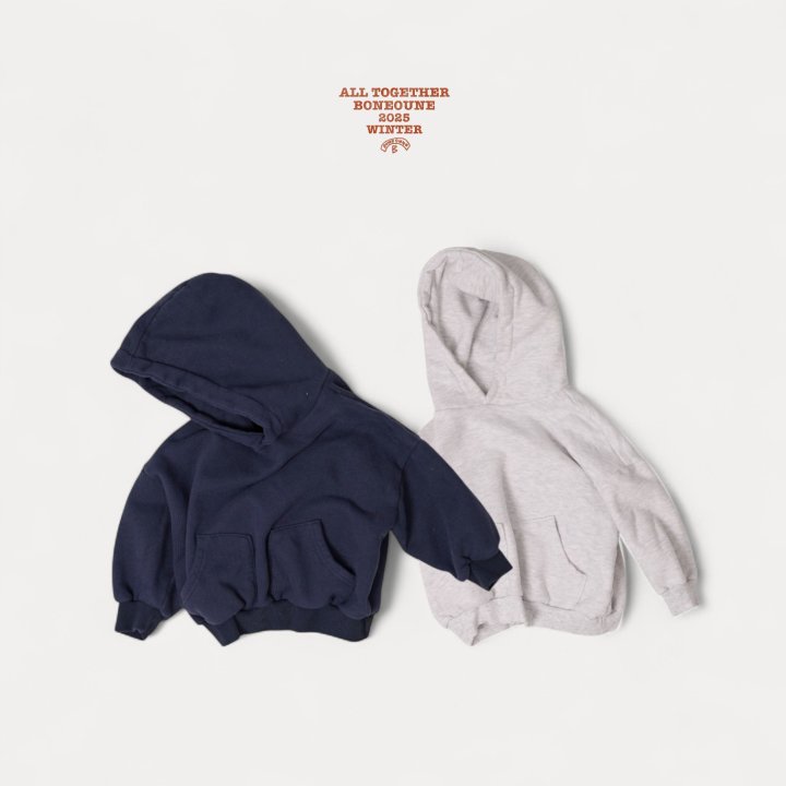 Boneoune - Korean Children Fashion - #kidsshorts - Bowl Hoodie